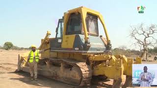 Infrastructures de stationnement  les travaux d’un parking lancés à Ouéssa [upl. by Atteval]