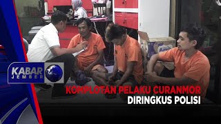 KOMPLOTAN PELAKU CURANMOR DIRINGKUS POLISI  KABAR JEMBER [upl. by Eenal]