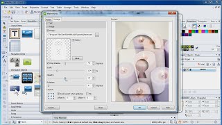 Serif WebPlus X8 Tutorial  Watermarking [upl. by Eddana]