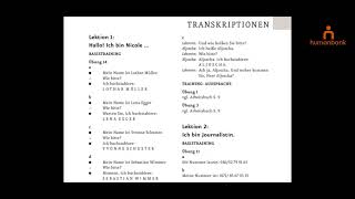 Menschen A11 AB Audio Lektion 1 Menschen A1 Audio Arbeitsbuch Bài 1 [upl. by Timmy]