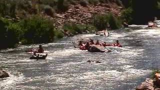 The Weber River from Henefer to Taggart with Barefoot Tubing [upl. by Natelson]