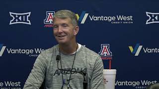 Arizona Football Press Conference  Brent Brennan [upl. by Uol]