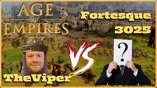 Age of Empires 4  TheViper vs Fortesque3025 FFA Mongols x Mongols [upl. by Arathorn]