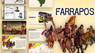 Guerra dos Farrapos  Template de PowerPoint [upl. by Menken775]