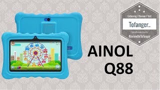 Ainol Q88  Tablette pour enfant 7 pouces  1GB Ram et 8GB Stockage  Unboxing [upl. by Mintun]