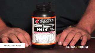 Hodgdon H414 At Reloading Unlimited [upl. by Eecram632]