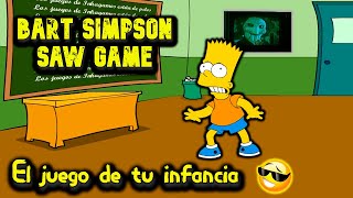 Bart Simpson Saw Game [upl. by Einaffit]