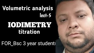 volumetric analysis for bsc3 iodimetry titration [upl. by Giovanna175]