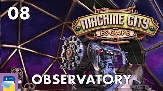 Escape Machine City Level 08 Observatory Walkthrough by Snapbreak Games [upl. by Newnorb]