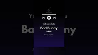 Bad Bunny  Yo Perreo Sola P1 [upl. by Eniladam]