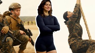 Fitness Influencer VS Marines Training [upl. by Kynthia]