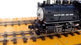 BampO 040 Dockside live steam in Akubi LR [upl. by Hyacintha]