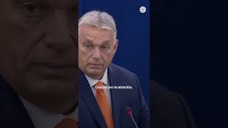 Orban carga contra la inmigracion parafrasea a trump y los eurodiputados le cantan el Bella Ciao [upl. by Crandall936]