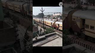 I love Train🚆❤️ video shorts viralvideo railway indianrailways india youtubeshorts youtube [upl. by Adnohr]