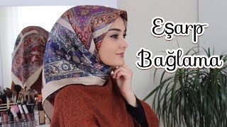 EŞARP BAĞLAMA  Kolay Eşarp Bağlama [upl. by Nettle]