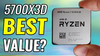 Ryzen 7 5700X3D now the top VALUE CPU for your Gaming PC [upl. by Erna]