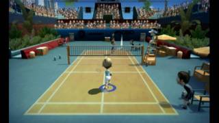 Classic Game Room  RACQUET SPORTS for Nintendo Wii review [upl. by Jennette]