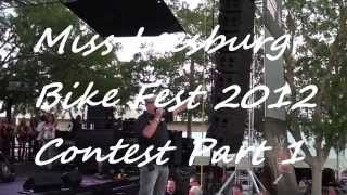 Bikini Contest Friday at Leesburg Bikefest Pt 1 [upl. by Dlonyer]