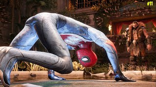 Miles Vs Martin Li Boss Fight  Marvels SpiderMan 2 Gameplay 11 [upl. by Atihcnoc]