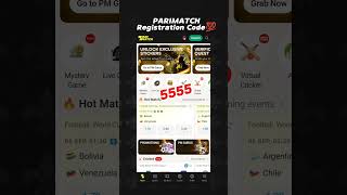 Parimatch new Promocode for bonus  Parimatch registration  Parimatch Promocode parimatch [upl. by Normak921]