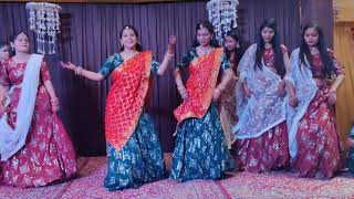 Marwadi Mayra Dance  Sisters wedding [upl. by Einaej]