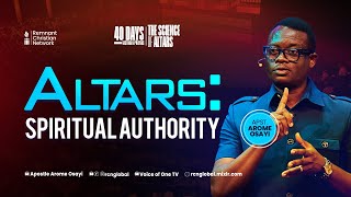 ALTARS SPIRITUAL AUTHORITY  APOSTLE AROME OSAYI [upl. by Eitsirc324]