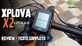 GPS XPLOVA X2  UNBOXING  REVIEW  TESTE [upl. by Snahc]