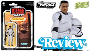 Star Wars The Vintage Collection Phase 1 Clone Trooper VC309 Review amp Comparison [upl. by Aridnere416]