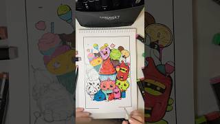 Candy crush part 4 art candy colors sweets drawing diy artandcraft [upl. by Goff]