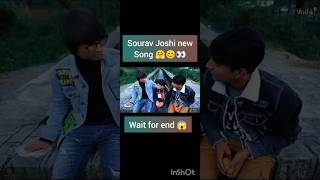 Sourav Joshi new song😱👀😊🤗 viralvideo song [upl. by Magbie]