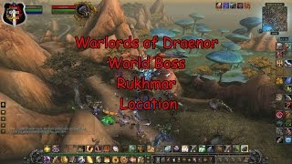 World Boss Rukhmar Location  Warlords of Draenor [upl. by Lifton]