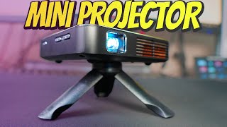 Apeman M4S Mini Portable Projector Review [upl. by Herbst527]