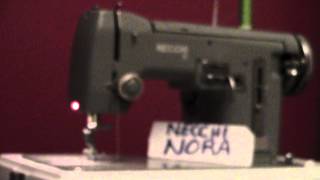 Necchi Nora How to thread a 1959 Necchi Nora [upl. by Cobbie74]