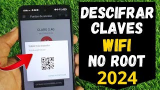 TRUCO 2024 COMO DESCIFRAR CLAVES WIFI DESDE MI CELULAR SIN ROOT WPSWPAWPA2 ÉTICO Y LEGAL [upl. by Yoj5]