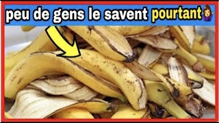 DENTIFRICE ET PEAU DE BANANE  LE SECRET que seul les tres belles femmes connaissent [upl. by Lednem]