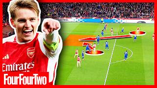 How Arsenals Martin Odegaard Just DESTROYED Chelsea [upl. by Arinayed]