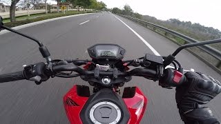 2017 Honda Grom Review  MC Commute [upl. by Nennahs]