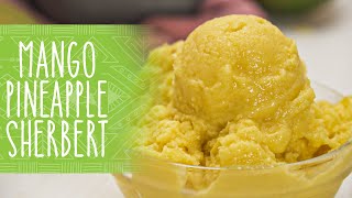 Mango Pineapple Sherbet [upl. by Lustick]