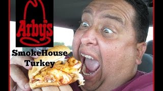 Arby’s® Smokehouse Turkey Sandwich REVIEW [upl. by Eirahcaz]