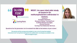 MOXY An open label pilot study of oxytocin for methamphetamine withdrawal in women [upl. by Haral]