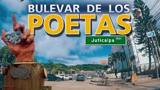 JUTICALPA OLANCHO RECORRIDO POR EL BULEVAR LOS POETAS [upl. by Drof171]