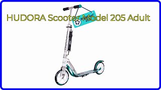 REVIEW 2024 HUDORA Scooter Model 205 Adult ESSENTIAL details [upl. by Nelyk]