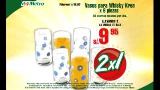 Uno Gratis  Vasos para Whisky Jarra alta de vidrio sin tapa x 5kg [upl. by Zsa Zsa]