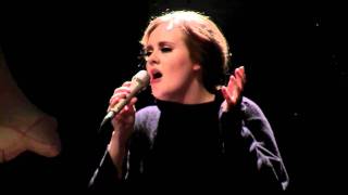 Adele  Hometown Glory live at the Tabernacle London 24 January 2011 [upl. by Portie450]