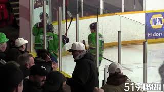 WOSHL Playoffs Game 1  Erin Blitz vs Stratford Fighting Irish [upl. by Vanderhoek276]