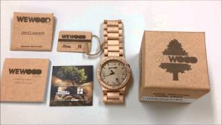 ウィーウッド 腕時計 WeWOOD Voyage Watch【M731】 [upl. by Victorine]