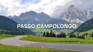 Passo Campolongo what a pavement and scenery [upl. by Bondie]