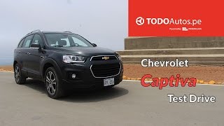 Test Drive Chevrolet Captiva  TODOAutospe [upl. by Nnaylrebmik]