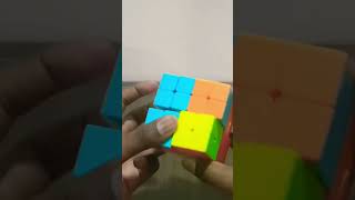 Solving 4×4 as 2×2 viral short in 60 sec cubing speedcubing rubikscube [upl. by Gil]