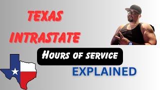 How Texas Intrastate HOS work Compared to the FMCSA Hours of Service trucking [upl. by Noivad]